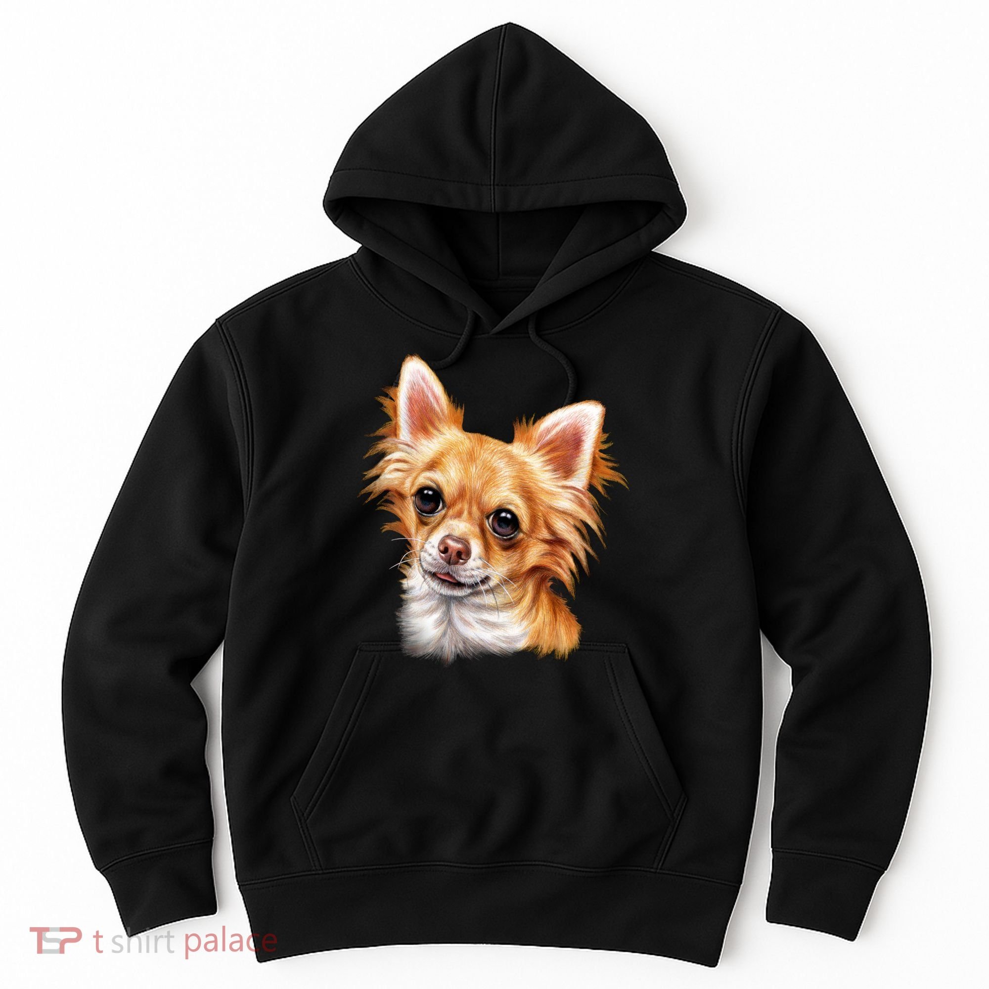 Long Haired Chihuahua Hoodie