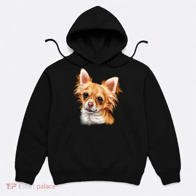 Long Haired Chihuahua Hoodie