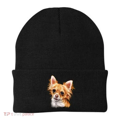 Long Haired Chihuahua Beanie