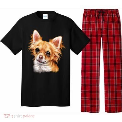 Long Haired Chihuahua Pajama Set