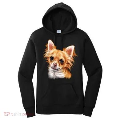 Long Haired Chihuahua Women's Hoodie