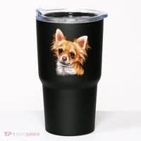 Long Haired Chihuahua Tumbler thumb 0