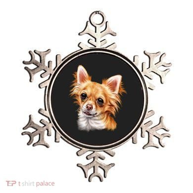 Long Haired Chihuahua Ornament