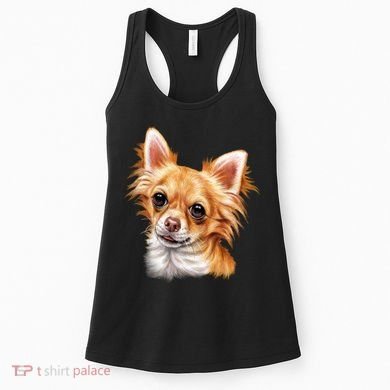 Long Haired Chihuahua Women's Tank Top