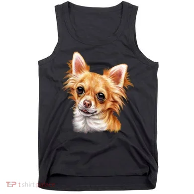 Long Haired Chihuahua Tank Top