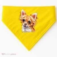 Long Haired Chihuahua USA-Made Doggie Bandana thumb 0