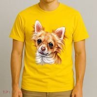 Long Haired Chihuahua T-Shirt thumb 3