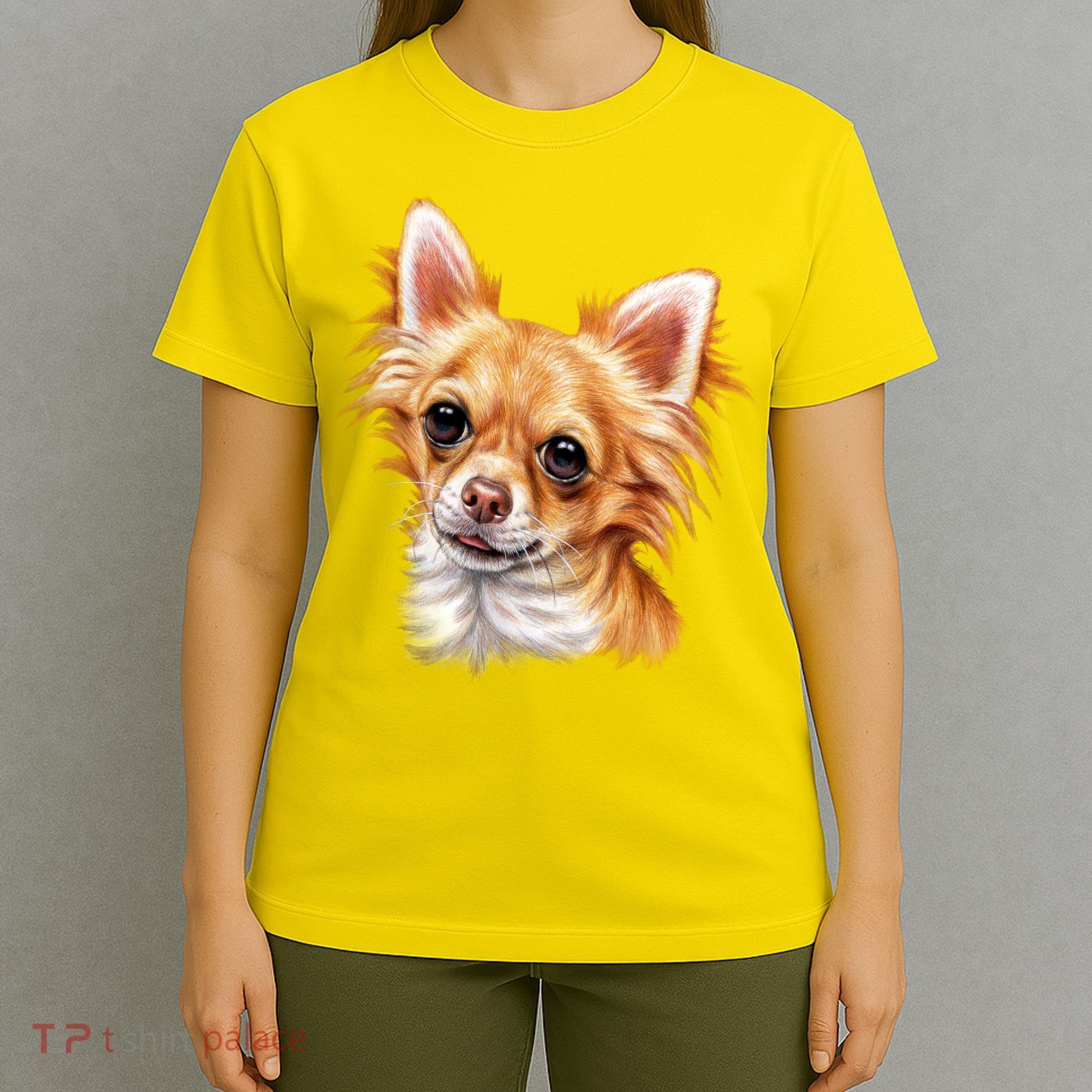 Long Haired Chihuahua T-Shirt