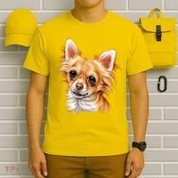 Long Haired Chihuahua T-Shirt thumb 6