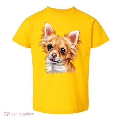 Long Haired Chihuahua Toddler T-Shirt