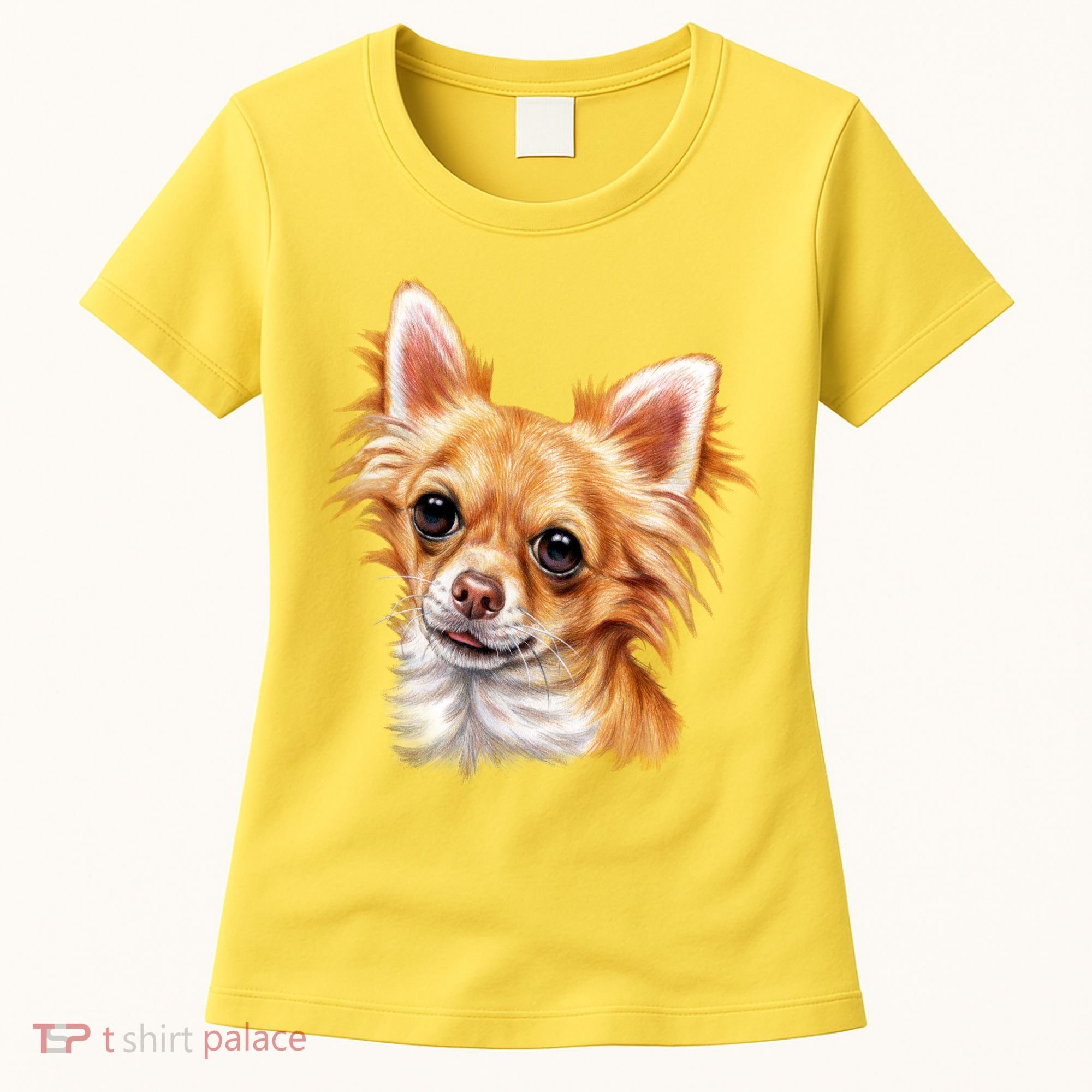 Long Haired Chihuahua Women's T-Shirt