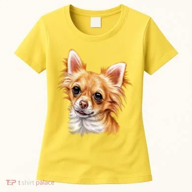 Long Haired Chihuahua Women's T-Shirt