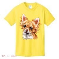 Long Haired Chihuahua Kids T-Shirt thumb 0