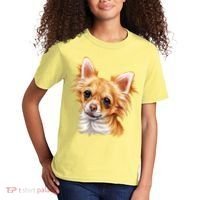 Long Haired Chihuahua Kids T-Shirt thumb 2