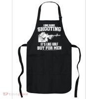 Long Range Shooting It's Like Golf But For Men Apron thumb 0
