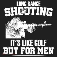 Long Range Shooting It's Like Golf But For Men Tumbler thumb 3