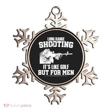 Long Range Shooting It's Like Golf But For Men Ornament