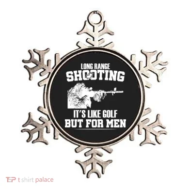Long Range Shooting It's Like Golf But For Men Ornament