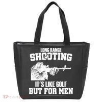 Long Range Shooting It's Like Golf But For Men Tote Bag thumb 0