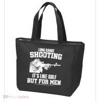 Long Range Shooting It's Like Golf But For Men Tote Bag thumb 3