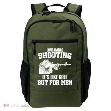 Long Range Shooting It's Like Golf But For Men Backpack