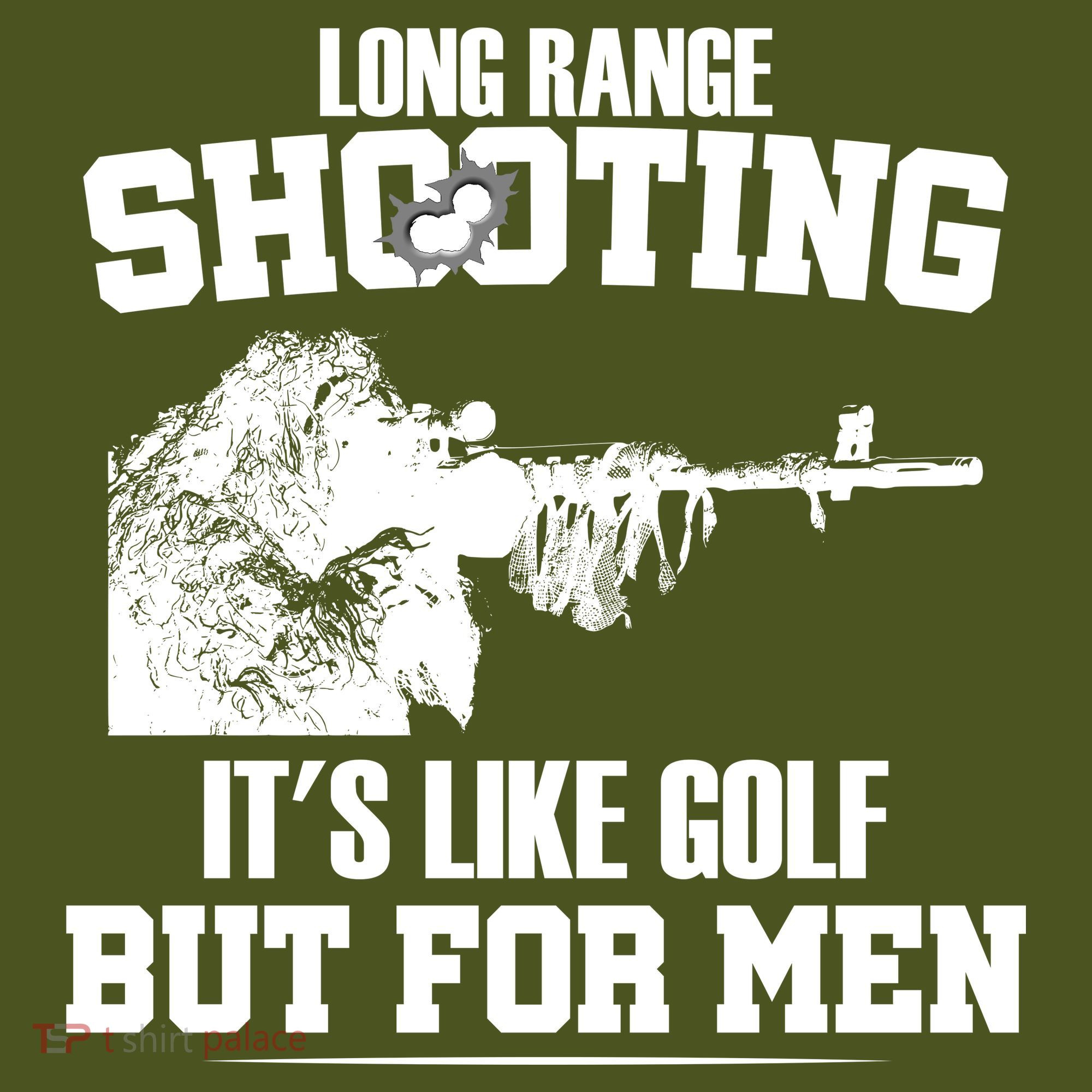 Long Range Shooting It's Like Golf But For Men Mousepad