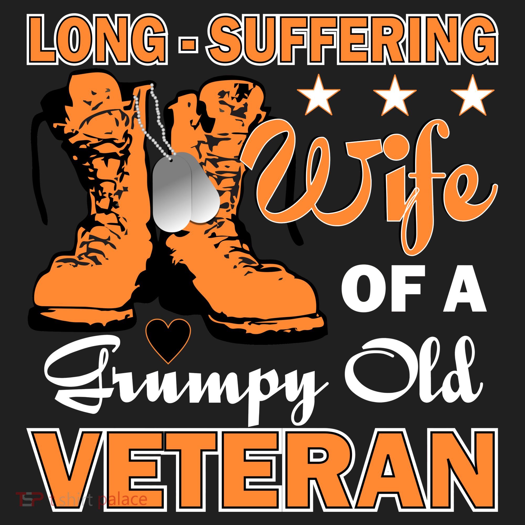 Long-Suffering Wife Of A Grumpy Old Veteran Tumbler