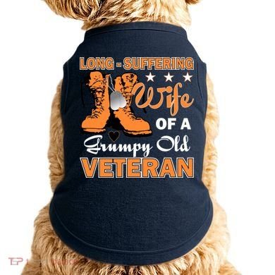 Long-Suffering Wife Of A Grumpy Old Veteran Doggie Tank