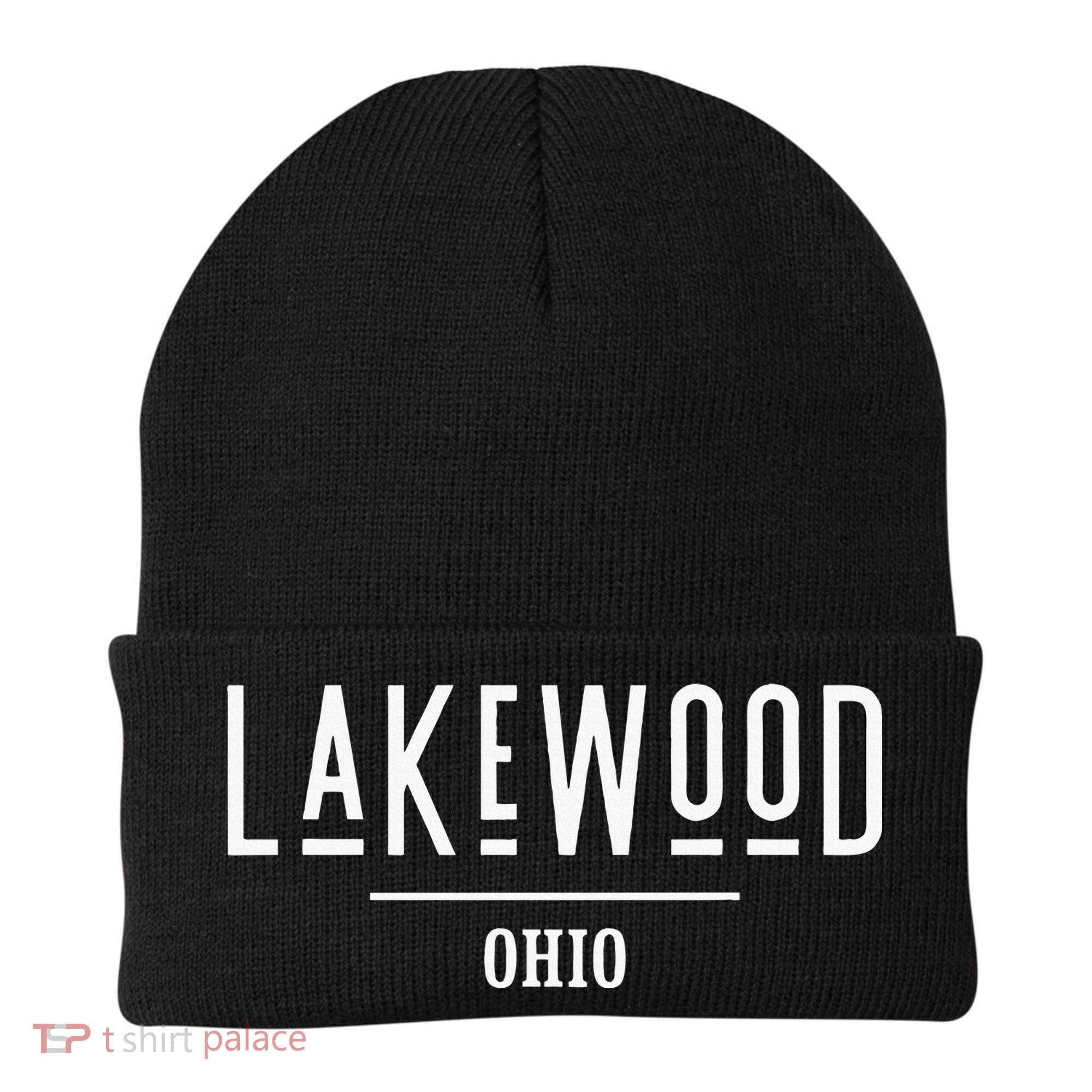 Lakewood Ohio Oh Hometown Souvenir Beanie