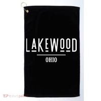Lakewood Ohio Oh Hometown Souvenir Golf Towel thumb 0