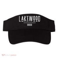 Lakewood Ohio Oh Hometown Souvenir Visor thumb 0