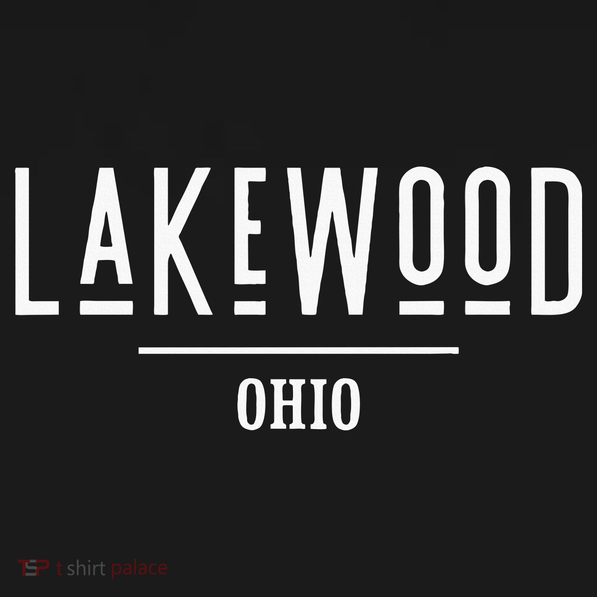 Lakewood Ohio Oh Hometown Souvenir Visor