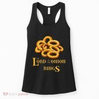 Lord Of Onion Rings Funny Foodie Movie Women's Tank Top thumb 0