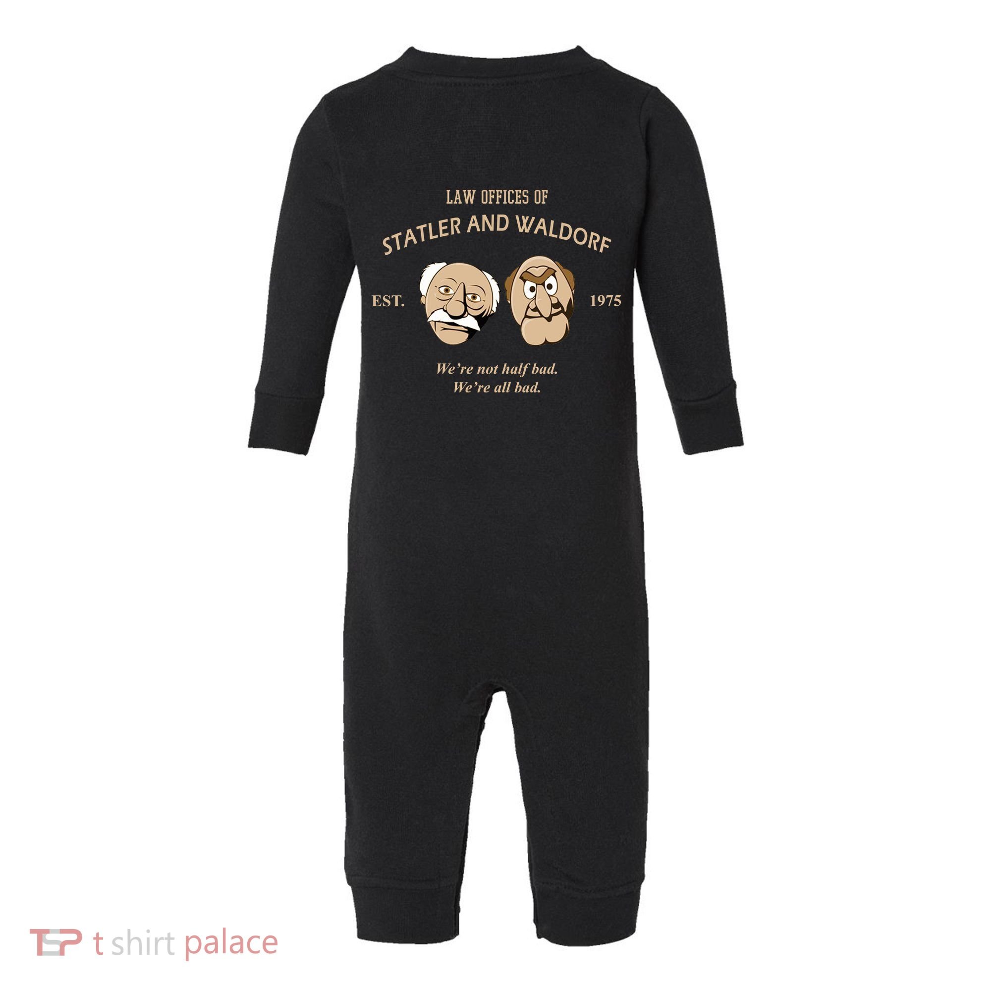 Law Offices Of Statler And Waldorf Est 1975 Infant Fleece One Piece