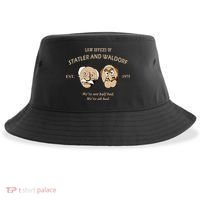Law Offices Of Statler And Waldorf Est 1975 Sustainable Bucket Hat thumb 0