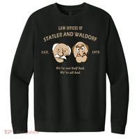 Law Offices Of Statler And Waldorf Est 1975 V.I.T. Fleece Crew Sweatshirt thumb 0