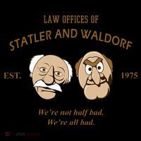 Law Offices Of Statler And Waldorf Est 1975 16oz Travel Tumbler thumb 2