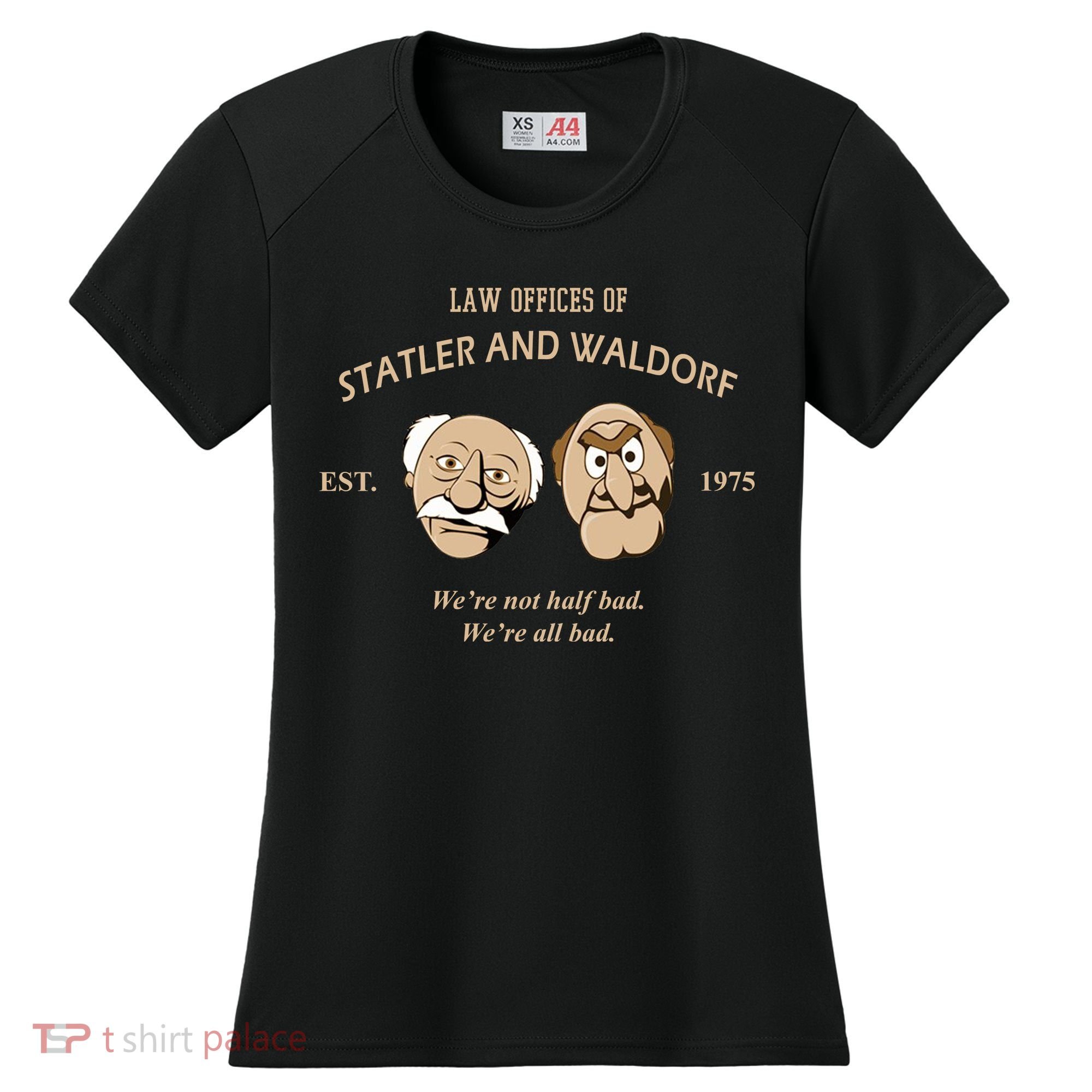 Law Offices Of Statler And Waldorf Est 1975 Women's Cooling Performance Crew T-Shirt