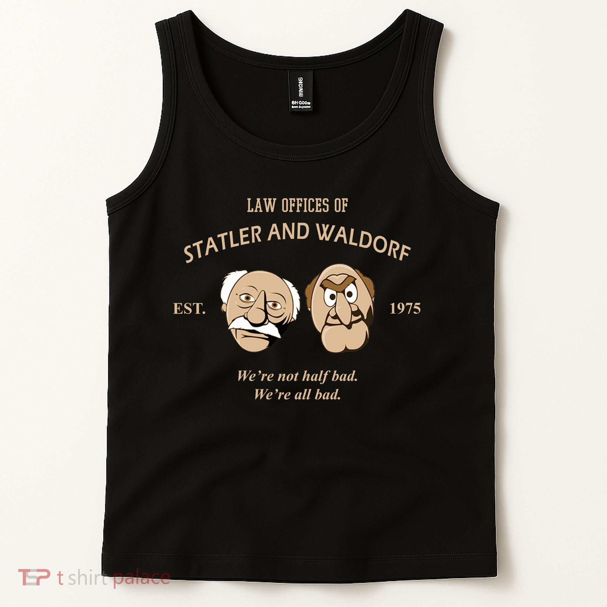 Law Offices Of Statler And Waldorf Est 1975 Tank Top