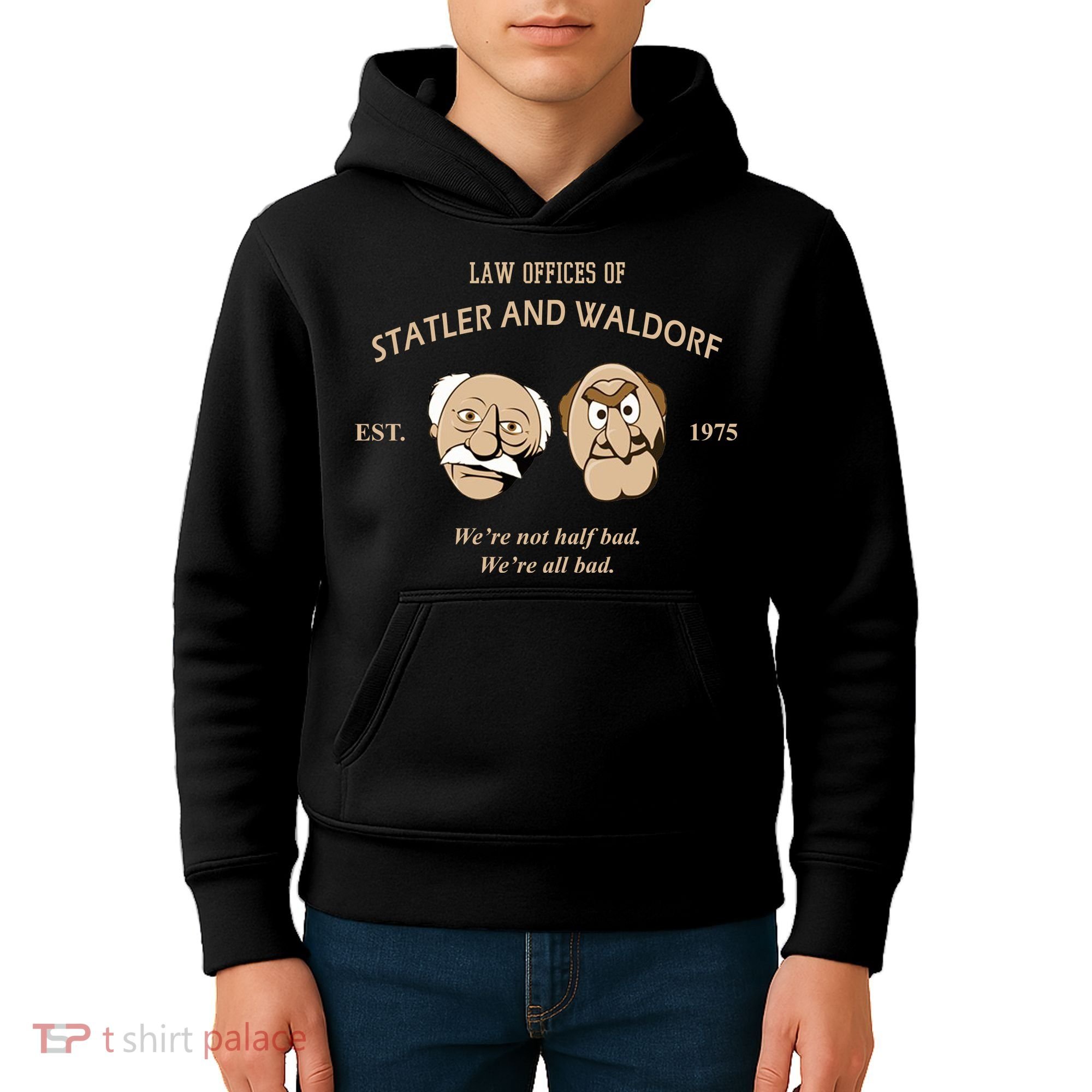 Law Offices Of Statler And Waldorf Est 1975 Kids Hoodie