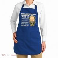 Look For The Light Not Darkness Uncle Iron Quote Apron thumb 2