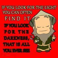 Look For The Light Not Darkness Uncle Iron Quote Santa Hat thumb 1