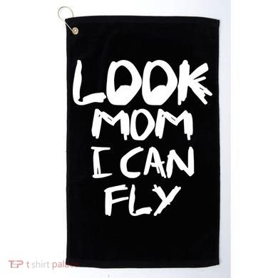Look Mom I Can Fly Golf Towel