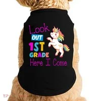 Look Out 1st Grade Here I Come Doggie Tank thumb 0