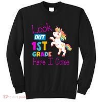 Look Out 1st Grade Here I Come Sweatshirt thumb 0