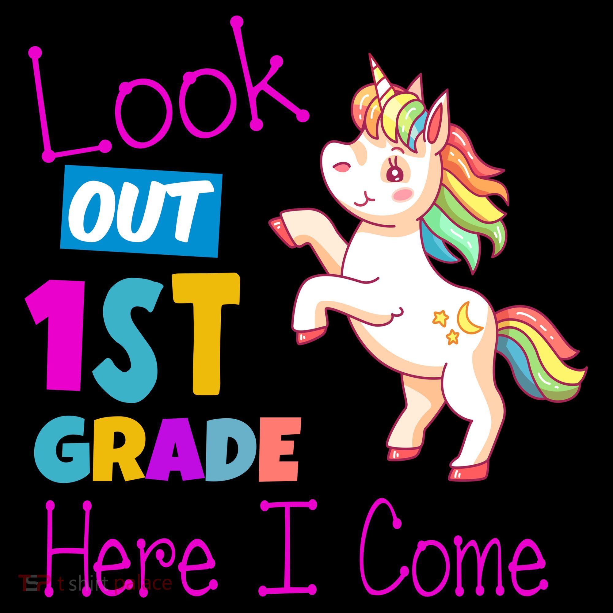 Look Out 1st Grade Here I Come Coaster