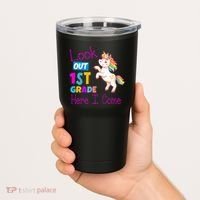 Look Out 1st Grade Here I Come Tumbler thumb 2