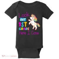 Look Out 1st Grade Here I Come Baby Bodysuit thumb 0