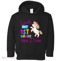 Look Out 1st Grade Here I Come Toddler Hoodie thumb 0