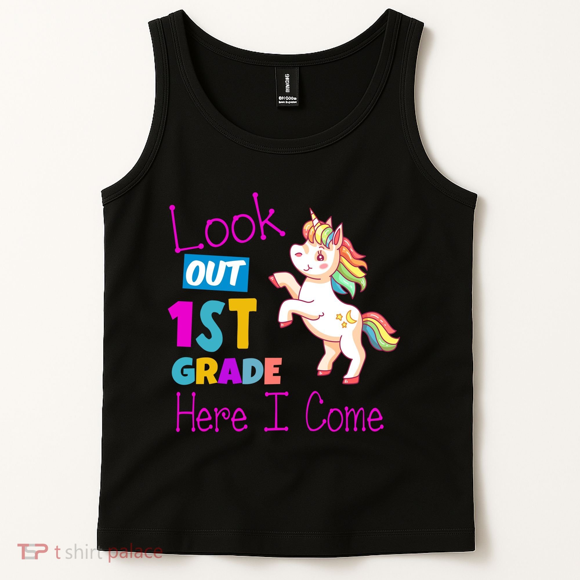 Look Out 1st Grade Here I Come Tank Top